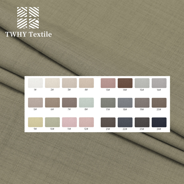 Free A4 Size Sample Wholesale Fabric Woven Textile 95% Polyester 5% Spandex Woven Fabric Women Suit Clothing Fabric