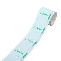 Autocollant de marque pour emballage extérieur de produits, personnalisé en couleur, avec logo, mat, auto-adhésif