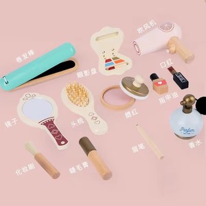 2024 nouveaux jouets de maquillage <span class=keywords><strong>en</strong></span> <span class=keywords><strong>bois</strong></span> pour enfants simulations maison de jeu <span class=keywords><strong>coiffeuse</strong></span> petite princesse ensembles jouets cosmétiques cadeau pour fille CE - Product Image 3