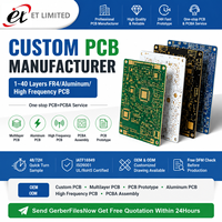 Produzione all'ingrosso di schede a circuito stampato FR4 economiche, fornitore di PCB multistrato ad alto TG170 con test elettrico al 100%