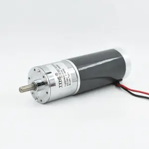 Customizable 37mm GearBox 12V 24V High Torque Low Speed DC Spur Gear Motor 400RPM 14RPM 5RPM 5kg 20kgcm 20 Watt Small 1