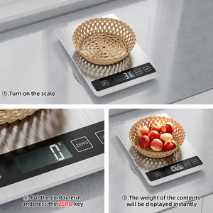 Changxie Factory Neues Design 5kg 10kg 15kg Gewicht Lebensmittel Elektronisches Digitales Gewicht Wiegen Lebensmittel Küche Gewicht Waage Digital - Product Image 5