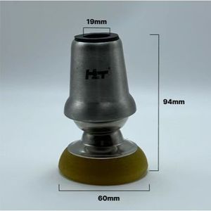 Embout de canne médicale Jianghao en caoutchouc antidérapant 19 mm x 55 mm x 63 mm pour bâtons de marche - Product Image 3