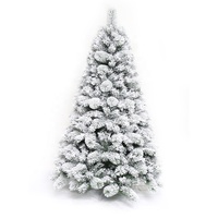 Ventes Flash Usine : Sapin de Noël Artificiel Automatique en PVC et Aiguilles de Pin, Floqué, pour Fêtes et Célébrations - Arbol De Navidad