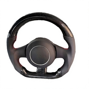 Volant en fibre de carbone compatible avec Lamborghini Aventador LP700 LP720 LP740 LP750SV LP770, cuir compatible avec Huracan Urus - Product Image 5