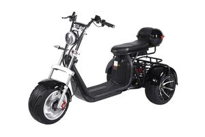 Scooter électrique Citycoco avec certification EEC COC, mangosteen, stock Hollandais, 1000W, batterie amovible 20Ah, pneus larges - Product Image 6