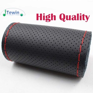 Housse de <span class=keywords><strong>volant</strong></span> de voiture en polyuréthane, accessoire universel de conduite à la main, pour les quatre saisons, bricolage, - Product Image 4