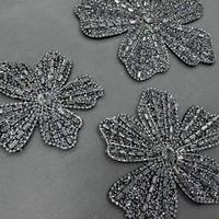 ZSY nouveau strass fleurs pour tissu mode cristal fleurs décoration usine diamant fleurs pour chapeau sac vêtements