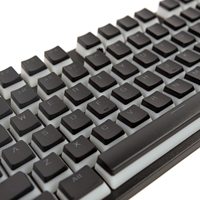 Fabrikpreis 108-Tasten PBT-Material Gaming Mechanische Tastatur mit Pudding-Keycaps