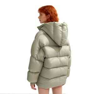 Veste matelassée pour <span class=keywords><strong>femme</strong></span>, <span class=keywords><strong>manteau</strong></span> en duvet surdimensionné - 90% duvet de canard blanc, écologique, certifié GRS, logo personnalisé, livraison rapide - Product Image 4