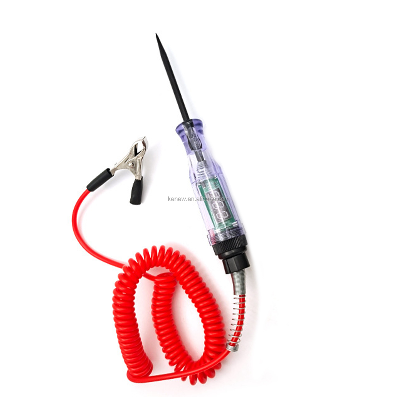 Greluma Probador Circuito Automotriz 3-48V Con Voltímetro LED – Luz De Prueba Bidireccional Para Coche
