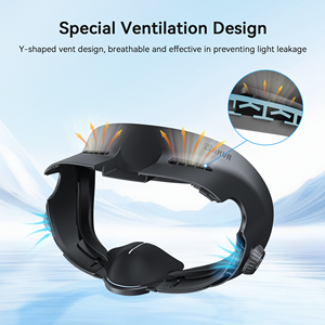 AMVR FC3 Copertura Facciale Aggiornata Compatibile con Accessori <span class=keywords><strong>Meta</strong></span>/Oculus Quest 3, con Manopola Regolabile - Product Image 4