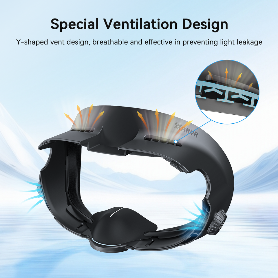 KIWI design Face Cover Pad de Confort Compatible avec Les Accessoires