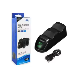 TP4-889 USB двойная зарядная станция для <span class=keywords><strong>PS4</strong></span> Беспроводная подставка для контроллера зарядная док-станция для <span class=keywords><strong>PS4</strong></span> Slim - Product Image 1