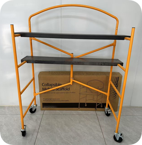 Giá rẻ di động gấp giàn giáo siêu thị tương đương với sản phẩm vàng sắt mini có thể gập lại giàn giáo - Product Image 4