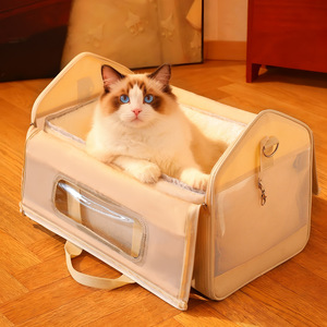 <b>Cat</b> carrier, warm and portable <b>cat</b> <b>backpack</b> for winter outings, large capacity pet carrier, <b>cat</b> bag, <b>backpack</b>, crossbody <b>cat</b> - Product Image 1