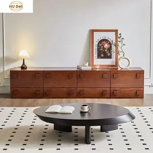 Mueble de TV modular para sala de estar Modern Stone <span class=keywords><strong>Deli</strong></span> con más de 5 cajones de acero inoxidable completamente ensamblado 1 año de garantía - Product Image 4