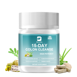 Beworths kapsul pembersih usus besar 15 hari kapsul pendukung pencernaan dan usus besar Detox - Product Image 1