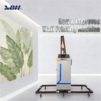 Impresora 3D de alta definición para pared, máquina de impresión automática de arte UV, Vertical, Mural, pluma de pared, cabezal TX800, pintura directa a la pared