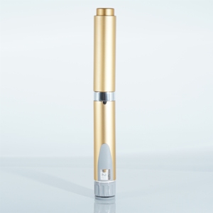 OEM Gold Metal 60U V1 Insulin Injection Pen 3ml Cartridge Device for Precise Dosing Reliable Diabetes Therapy <b>Glass</b> <b>Packaging</b> - Product Image 4