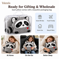Peluche personnalisée OEM en forme de raton laveur, jouet en peluche doux à poils bouclés, peluche lestée pour enfants, adolescents et adultes
