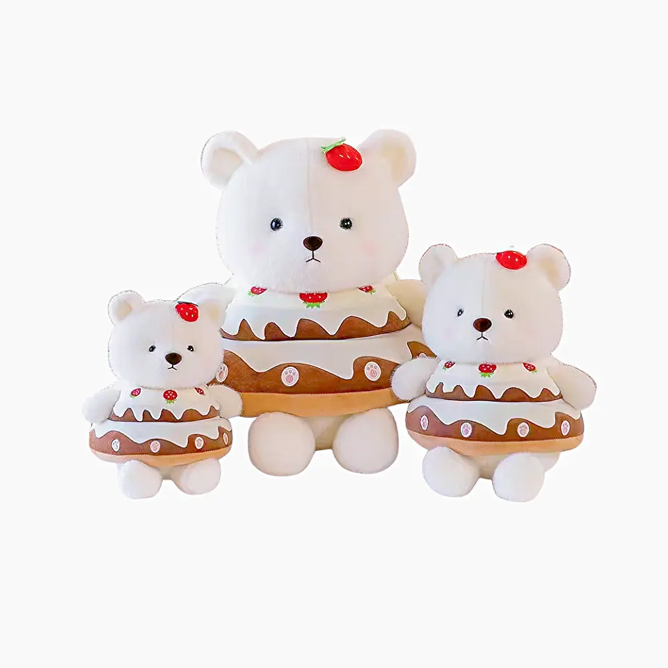 Torta di Design Kawaii orso di nuovo arrivo peluche animali regali per bambini