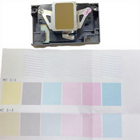 Printhead Original Berkualitas Terjamin 99% Baru untuk Epson L1800 R265 R270 1390 1400 1410 1430 1500W RX580 Inkjet Print Head