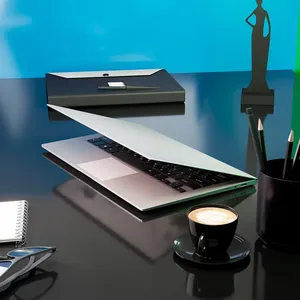 แล็ปท็อปสีเทา LT15พร้อมจอแสดงผลขนาด14 "ขนาด8GB + 256GB Windows 11ชุดของขวัญ Intel N4000 Dual-Core - Product Image 4