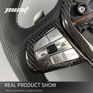 Para BMW 3 5 6 7 Series modelo de lujo Alpina B7 XDrive 750i 6-Series <span class=keywords><strong>GT</strong></span> G11 G12 G20 G30 volante LED de fibra de carbono personalizado - Product Image 4