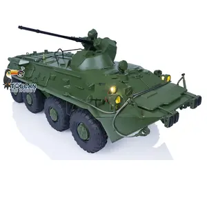 CROSSRC 8X8 1/12钢筋混凝土装甲运输车水上漂浮RTR无线电控制军车BT8模型光声