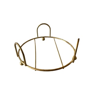 Đế lót ly lưu trữ giá thép đứng vàng đen sắt Kệ gốm Coaster Set đóng gói thép chủ đứng - Product Image 5