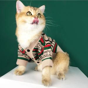 Roupa de cachorro, atacado, designer de luxo, roupa para cachorro, gato, malha, para cães pequenos, médios e grandes - Product Image 2