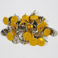 Lot de 50 petites punaises de marquage de sentier réfléchissantes marqueurs réfléchissants punaises pour la chasse accessoires de randonnée
