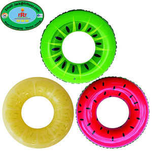 Juguetes Inflables de PVC para Fiestas de Verano en la <span class=keywords><strong>Piscina</strong></span>, Flotador de <span class=keywords><strong>Piscina</strong></span> con Forma de Fruta, Limón, Sandía, Rodaja de Naranja, Anillo de Natación, Tubo Interior - Product Image 3