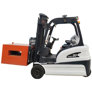 Chariot élévateur électrique HUAYA 3 roues 1 1.5 2 3 tonnes Performance fiable haute qualité tout terrain chariot élévateur chinois CE ISO à vendre - Product Image 1