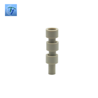 Manchon à bride en PTFE PEEK résistant à la corrosion pour sonde de capteur chimique, électrode, tube d'isolation – Fabricant OEM ODM