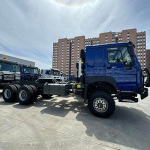 Лидер продаж, грузовик с шасси Sinotruk Howo 6*4 371 л.с., 10 колесных выбросов Евро 2 грузоподъемность 40 тонн, продажа шасси грузовика по низкой цене - Product Image 3