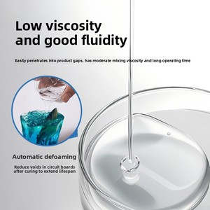 Resina Epossidica Trasparente Personalizzabile a Due Componenti per Ciondoli con Esemplari Vegetali e Uso in Edilizia - Product Image 4