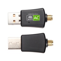 Adaptador WiFi USB Externo de Doble Banda 5GHz 2.4GHz 650Mbps para Escritorio/Portátil/PC, Sin Necesidad de Controladores, en Stock