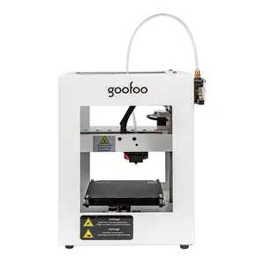 אמזון מחסן ספינה מהירה Goofoo ילד 3D מדפסת 120*120*180mm הדפסת גודל FDM שולחן עבודה מדפסת 3D מכונה