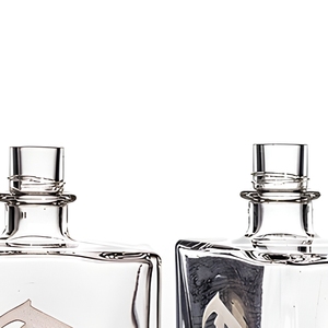 Bouteille en verre carrée transparente de 750 ml pour spiritueux, base lourde, idéale pour la vodka, le whisky, le brandy, la <span class=keywords><strong>tequila</strong></span> - Product Image 4
