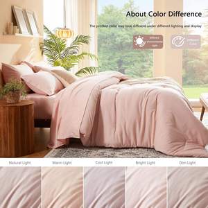 ชุดเครื่องนอนสีส้มขนาดใหญ่พิเศษ 7 in 1 เนื้อผ้านุ่มสบาย ปลอดภัย ใช้ได้ทุกฤดู สำหรับใช้ในบ้าน - Product Image 6