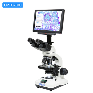 <span class=keywords><strong>Microscope</strong></span> numérique LCD USB 2K avec écran, éclairage LED et trinoculaire OPTO-EDU A33.5110 9 pouces 12M WIFI - Product Image 1