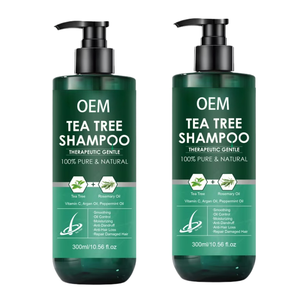 Shampooing à l'huile d'arbre à thé essence de romarin et à la menthe pour la pousse et le démêlant des cheveux naturels biologiques OEM - Product Image 6