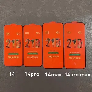 OEM กระจกนิรภัยป้องกันหน้าจอโทรศัพท์,9D 11D 21D 100D 111D ป้องกันเต็มหน้าจอสำหรับ iPhone 14 Pro 13 12 11 Pro Max Mini