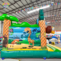 Vente flash Château gonflable AirFunPro Robot Warrior en PVC, toboggan gonflable pour enfants, jeu de maison, fête, saut, combo extérieur