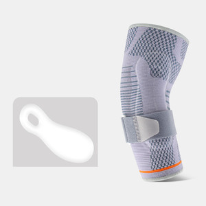 Thoáng khí dệt kim vải gel pad khuỷu tay nén tay áo quần vợt khuỷu tay cú đúp golfer khuỷu tay bảo vệ - Product Image 3