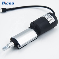 Moteur DC à balais 12V 100N mini de bonne qualité à faible bruit avec engrenages métalliques, actionneur linéaire électrique pour appareils électroménagers IP54 SKA