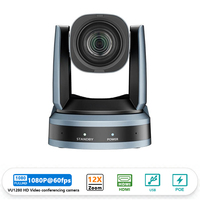 Système de visioconférence 1080P avec caméra PTZ, zoom optique 12x, USB 3.0, Panoramique/Inclinaison, 255 préréglages, idéal pour les réunions d'église – Vente directe usine, OEM/ODM