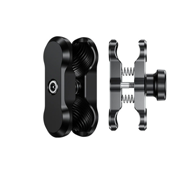 Custom Extension Adapter Stainless Steel Mobile Phone Holder Base Accessories for Motorcycle CNC Service Ram Mount Fork Stem